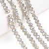 Electroplate Glass Beads Strands LS-EGLA-A034-J6mm-B09-4