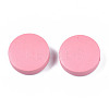 Painted Natural Poplar Wood Beads WOOD-S045-063A-06-2