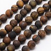 Natural Tiger Eye Beads Strands LS-G-D688-10mm-1