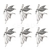 Tibetan Style Alloy Pendants TIBEP-12940-AS-LF-1