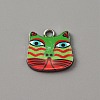 Alloy Enamel Pendants LS-ENAM-CJC0006-52F-1