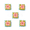 5Pcs Handmade Lampwork Enamel Beads LAMP-YW0004-06F-1