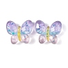 Transparent Epoxy Resin Butterfly Decoden Cabochons CRES-M034-02A-1