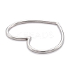Non-Tarnish 304 Stainless Steel Linking Rings STAS-M291-07B-P-3
