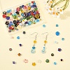 140Pcs 7 Styles Handmade Millefiori Glass Beads LK-YW0001-11-4