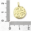 Brass Enamel Pendants KK-P338-15G-03-3