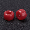 Opaque Acrylic European Beads LS-X-PL338-5-3