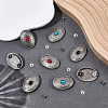 Alloy Decorative Rivets BUTT-CP0001-06B-3