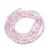 Natural Kunzite Beads Strands X-G-G343-B04-3mm-3