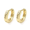 Brass Micro Pave Cubic Zirconia Hoop Earrings KK-CBA30C7-21G-4