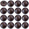 16Pcs 1-Hole Cowhide Shank Buttons FIND-CY0002-04A-7