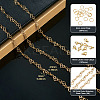 DIY 304 Stainless Steel Chain Necklace Making Kits DIY-TA0012-14-4
