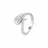 Snake Shape Rack Plating Alloy Cuff Rings RJEW-Q163-033B-RS-3