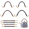 8Pcs 4 Style Plastic & Iron Teapot Handle FIND-PH0004-20-1