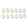 PVD Vacuum Plating 304 Stainless Steel Pendants STAS-G268-04G-1