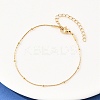 201 Stainless Steel Satellite Chain Bracelets for Women BJEW-G767-01D-G-3