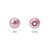 Eco-Friendly Dyed Glass Pearl Round Beads HY-PH0001-3mm-RB109-2