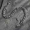 Tarnish Resistant Trendy Women's 304 Stainless Steel Figaro Chain Bracelets STAS-A028-B017P-2