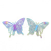 Ion Plating(IP) 201 Stainless Steel Filigree Pendants X-STAS-R102-29-2