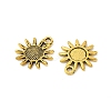 Tibetan Style Alloy Pendant Cabochon Settings LS-GLF1377Y-1