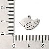 Non-Tarnish 201 Stainless Steel Pendants X-STAS-E206-04P-06-3