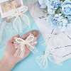 6Pcs 3 Styles Bowknot Resin Imitation Pearl Shoe Charms FIND-WR0011-81A-3