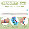 Resin Beads Bracelets BJEW-TAC0080-01B-3