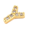 Rack Plating Brass Micro Pave Cubic Zirconia Cabochons KK-F874-04G-Y-2
