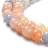 Natural White Jade Beads G-J390-C01-02-3