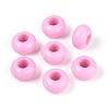 Valentine's Day Opaque Acrylic European Beads SACR-N019-03M2-3