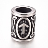 304 Stainless Steel European Beads OPDL-G010-07AS-06B-1