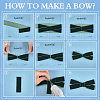 6Pcs Acrylic Bowknot Making Template Sets DIY-BC0016-96-3