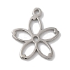 Non-Tarnish 304 Stainless Steel Charms LS-STAS-U010-01P-1