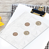 2Pcs PVC Coin Collection 9-Hole Binder Pages AJEW-LP0003-13A-3