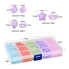 575Pcs 15 Style Imitation Jelly Acrylic Beads MACR-YW0001-79-3