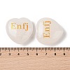 Natural Quartz Crystal Heart Engraving MBTI Figurines Statues for Home Office Desk Decorations G-K353-05M-3
