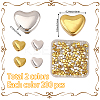 400Pcs 2 Colors Tibetan Style Alloy Beads FIND-PA0001-22-2
