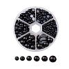 1Box ABS Plastic Imitation Pearl Dome Cabochons SACR-JP0001-25-1