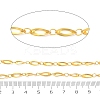 Rack Plating Brass Oval Link Chains CHC-N009-05G-3