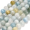 Natural Aquamarine Beads Strands G-L642-F05-12mm-2