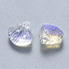 Transparent Spray Painted Glass Beads LS-GLAA-T016-05C-2