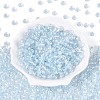 FGB Inside Colours Transparent Glass Seed Beads SEED-T009-01D-1