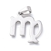 Non-Tarnish 304 Stainless Steel Pendants STAS-L210-06E-P-1