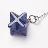 Chakra Natural Lapis Lazuli Dowsing Pendulums G-F516-01E-3