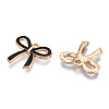 Light Gold Plated Alloy Pendants ENAM-T009-40C-2