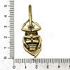 Brass Beetle Figurine Statue for Living Room Table Home Decoration DJEW-Q008-03AB-3
