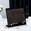 Velvet Necklace Organizer Display Stands for 24 Necklaces PW-WG61009-01-1