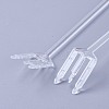Plastic Floral Picks AJEW-PH0017-13-2