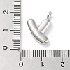 Rack Plating Brass Balloon Letter Pendants LS-KK-C050-01P-Y-3
