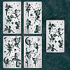 4Pcs 4 Patterns Stainless Steel Cutting Dies Stencils DIY-BC0002-96-2